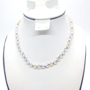 Acrylic Beaded Necklace 12-15" Lobster Clasp